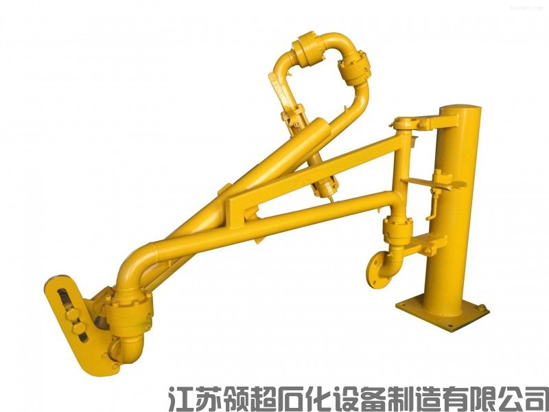 江苏扬州药厂定制采购的一批AL2503汽车底部密闭装卸鹤管（底部装卸臂）已通过物流发往使用现场(图1)